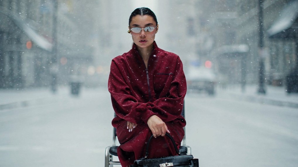 Editorial фотосессия для fashion бренда