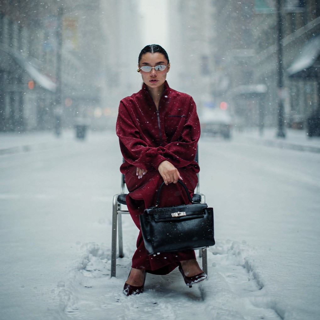 Editorial фотосессия для fashion бренда