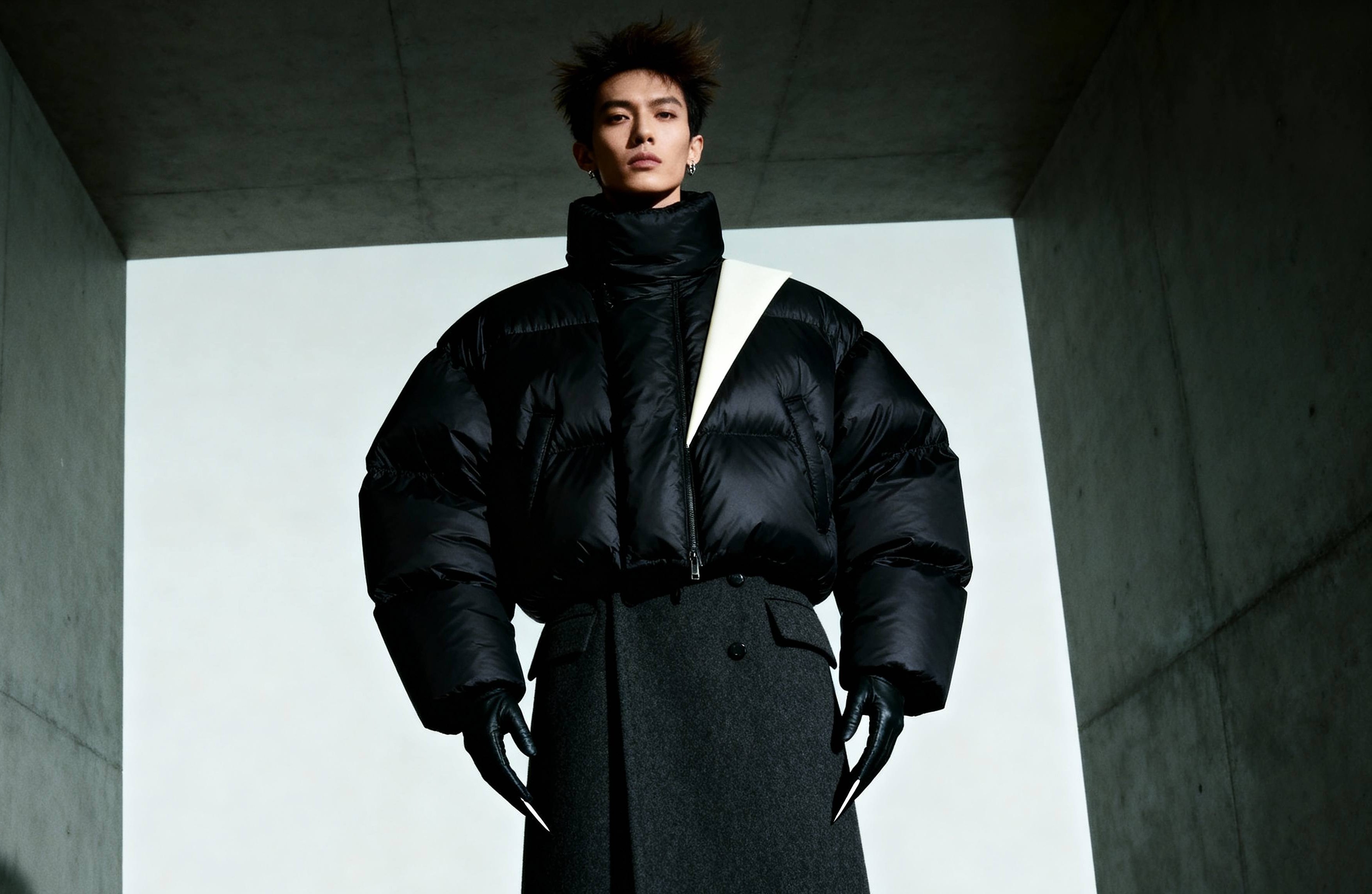 Креативная фотосъемка одежды AI-продакшн