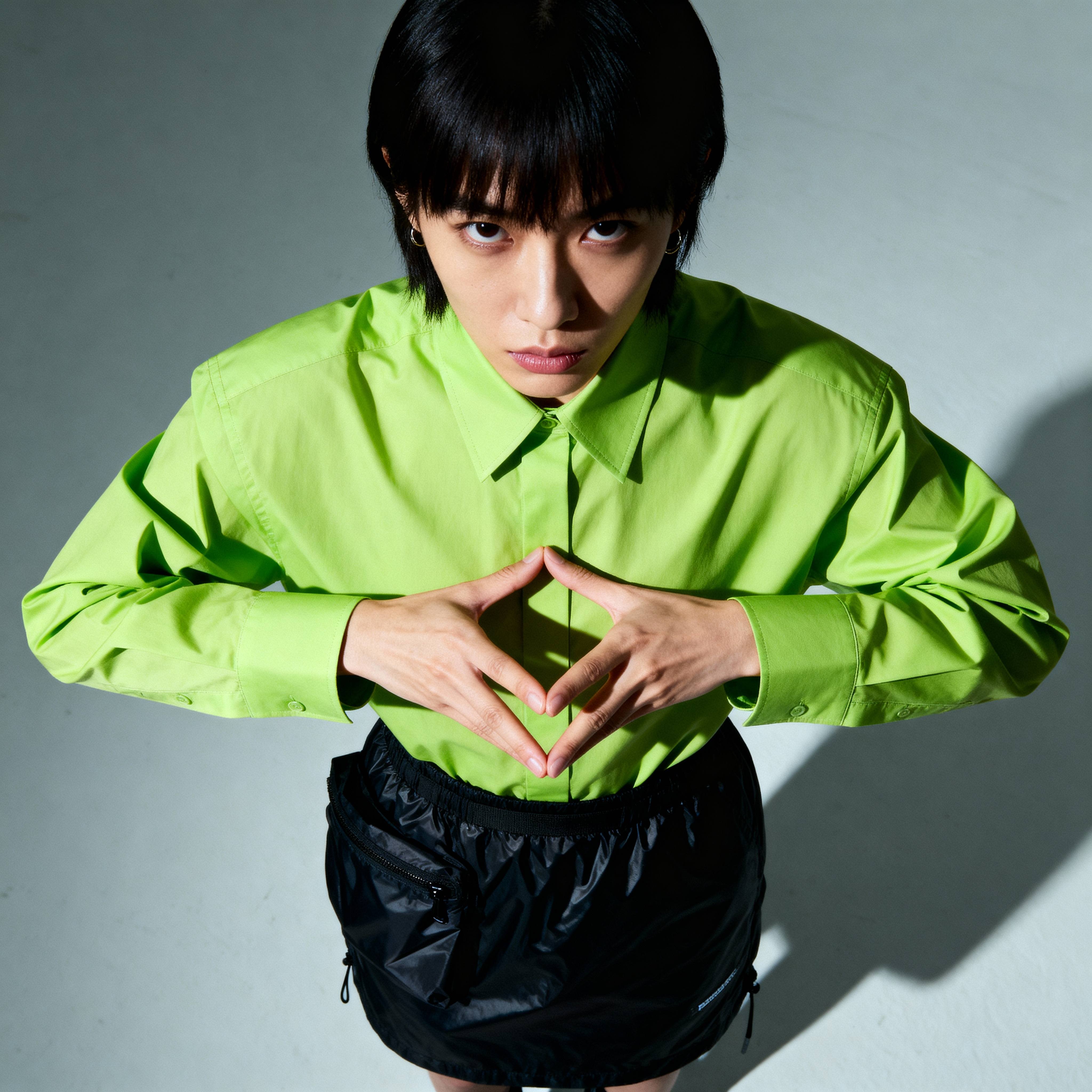 Fashion съёмка сгенерированная AI